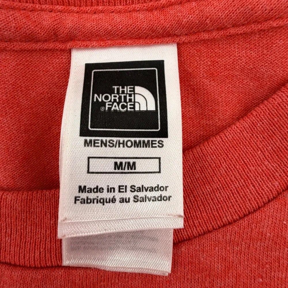 The North Face Mens Fine Alpine Equipment Graphic T-Shirt Orange Heather Medium